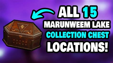 collection chest hogwarts legacy|All Marunweem Lake Collection Chests in Hogwarts。